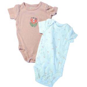 🍁2/$7🍁Bundle of 2 Baby Girl Onesies